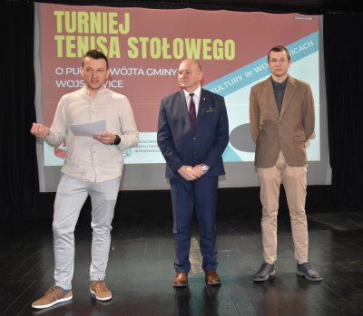 Turniej Tenisa Stołowego o Puchar Wójta Gminy Wojsławice 2025